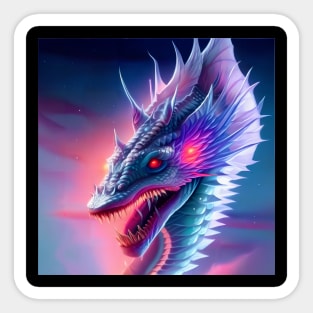 Crystal Dragons Series #21: Dawn Borealis Sticker